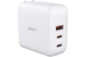 Mobil - Adaptere og ladere - Aukey Omnia Mix3 90W 3-Port PD Charger PA-B6S - White - PA-B6S White