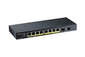 Switch/splitter - ZyXEL GS1100-10HP 8-port GbE Unmanaged Switch + 2x Gigabit SFP - GS1100-10HP-EU0102F