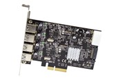 Kontroller - StarTech.com 4-Port USB PCIe Card - 10Gbps USB 3.1/3.2 Gen 2 Type-A PCI Express Expansion Card - 2 Controllers - 4xUSB - Windows/Mac/Linux - USB adapter - PCIe 3.0 x4 - USB 3.1 Gen 2 x 4 - PEXUSB314A2V2