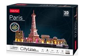 Puslespill - Cubic Fun City Line Paris (114) 3D Puslespill - 306-L525H