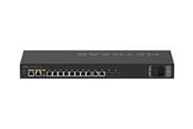 Switch/splitter - Netgear AV Line M4250-10G2F-PoE+ (GSM4212P) 8x1G PoE+ 125W 2x1G and 2xSFP Managed Switch - GSM4212P-111EUS