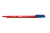 Skrive- & Tegneverktøy - Staedtler Noris 326 Fibre-tip pen - Red - 326-2