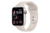 Smartklokke, Smartwatch & Sportsklokke - Apple Watch SE (2022) GPS + Cellular 44mm Starlight Aluminium Case with Starlight Sport Band - MNPT3DH/A