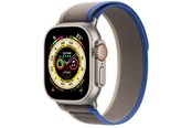 Smartklokke, Smartwatch & Sportsklokke - Apple Watch Ultra GPS + Cellular 49mm Titanium Case with Blue/Gray Trail Loop - S/M - MNHL3DH/A