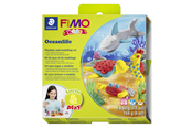 Hobbyartikler - Staedtler Set Mod. clay Fimo kids F&P Oceanlife - 8034 14 LZ