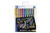 Skrive- & Tegneverktøy - Staedtler Marker metallic pen 10 pcs in a set - 8323 TB10