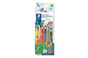 Skrive- & Tegneverktøy - Staedtler Noris® super jumbo 129 6 coloured pencils assorted colours - 129 NC6