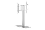 Veggmontering, AV-braketter & AV-møbler - Multibrackets M Public Display Stand 110 HD Single Silver w. Floorbase 80 kg 85" Up to 700 x 400 mm - 7350105210853