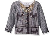 Kostymer - Rubie's Costume Co Little Tees Faux Real Toddlers Houndstooth Jacket - 724996452345