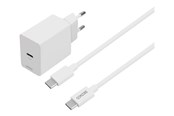 Mobil - Adaptere og ladere - Deltaco USBC-AC146 power adapter - USB-C - 20 Watt - USBC-AC146