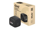 Mobil - Adaptere og ladere - Club 3D CAC-1909 power adapter - PPS and GaN technology - 2 x USB-C - 45 Watt - CAC-1909EU