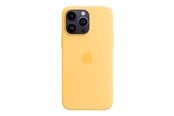 Mobil - Deksel og etui - Apple iPhone 14 Pro Max Silicone Case with MagSafe - Sunglow - MPU03ZM/A