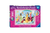 Puslespill - Ravensburger Disney Princess Glitter XXL 100pcs - 10113326