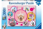 Puslespill - Ravensburger Unicorn Party XXL 300pcs - 10113297