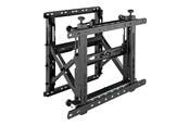 Veggmontering, AV-braketter & AV-møbler - Vision - mounting kit - for LCD display - black 70 kg 45"-86" 200 x 200 mm - VFM-VW6X4/2