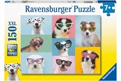 Puslespill - Ravensburger Funny Dogs 150pcs - 10113288