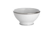 Servering & Servise - Pillivuyt Bistro Bowl café au lait Dia 14 cm 40 cl White/Silver - 17706