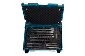 Bormaskin & Bits - Makita drill bit and chisel set - for concrete - 17 pieces - E-17790