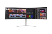 Skjerm - 49" LG 49WQ95X-W - 5120x1440 - 144Hz - Nano IPS - Curved - 49WQ95X-W.AEU