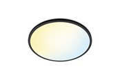 Smarthus - WiZ SuperSlim ceiling lamp 32W - Black - 929003227001