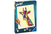 Kreative leker - CreArt Paint by Numbers - Funky Giraffe - 11220202