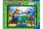 Puslespill - Ravensburger Minecraft Mosaic 1000pcs - 4005556171873