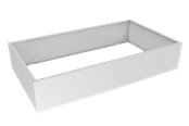 Avtrekksvifter - THERMEX Ceiling podium, 900 mm, High (H:255 mm), White - 500.30.3020.0