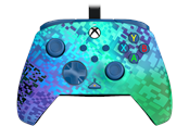 Spill - Tilbehør - PDP Rematch Wired Controller - Glitch Green - Controller - Microsoft Xbox One - 049-023-GG