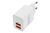 Mobil - Adaptere og ladere - DIGITUS power adapter - 2 x USB - 15.5 Watt - DA-10061