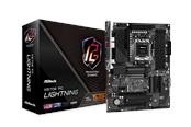 Hovedkort - ASRock X670E PG Lightning Hovedkort - AMD X670E - AMD AM5 socket - DDR5 RAM - ATX - 90-MXBJ60-A0UAYZ