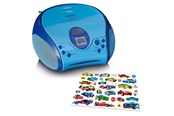 Mikro- og minisystemer - Lenco SCD-24BU kids - Portable stereo FM radio with CD player - Blue - SCD-24KIDSBU