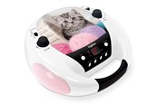 DAB, nettverks- og klokkeradio - BigBen Interactive Portable Radio/CD - Cats 3 - CD52CATS3