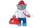 Figurer - Jazwares Benjamin the Elephant (As a Doctor) - 0681326108030