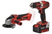 Verktøy - Einhell TE-TK 18/2 Li Kit batteridrevet verktøysett 1x18 V / 4,0 Ah og lader - 4257240