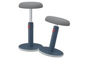 Ergonomi - Leitz  Ergo Cosy Active Sit Stand balansestol Fløyelsgrå - 65180089