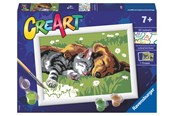 Kreative leker - Ravensburger CreArt - Sleeping Cats and Dogs - 11220189