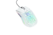 Mus - Glorious Model O 2 - Matte White - Gaming mus - Optisk - 6 - Hvit med RGB lys - GLO-MS-OV2-MW