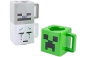 Reklameartikler - Paladone - Minecraft Stacking Coffee Mugs 3 pcs - Krus - PP9459MCF