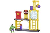 Lekesett - Marvel  Spidey and His Amazing Friends Hulk’s Smash Yard - F37175L0