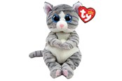 Dukker, Bamser & Utstyr - Ty Beanie Bellies - Mitzi Grey Tabby Cat 20cm - 0008421405398