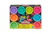 Byggesett - Hasbro Play-Doh 8-pakning med neonfarget giftfri modellérmasse med 8 farger - E5063ES0