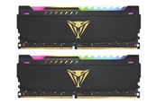 RAM - Patriot Viper Steel RGB - DDR4 - kit - 32 GB: 2 x 16 GB - DIMM 288-pin - 3600 MHz / PC4-28800 - unbuffered - PVSR432G320C6K