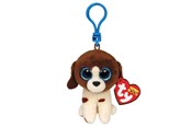 Dukker, Bamser & Utstyr - Ty Beanie Boo Clips - Muddles Brown & White Dog 7cm - 2007537