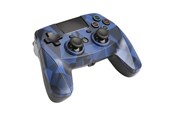 Spill - Tilbehør - Snakebyte GAME:PAD 4 S WIRELESS (CAMO BLUE) - Controller - Sony PlayStation 4 - SB912726