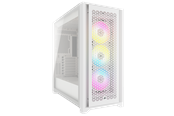 Kabinett - Corsair iCUE 5000D RGB Airflow TG - White - Kabinett - Miditower - Hvit - CC-9011243-WW