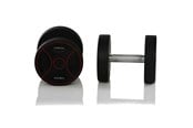 Sport & Fitness - Gymstick Pro PU Dumbbells 2 x 12.5kg - 61030-12,5