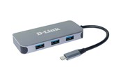 Dokkingstasjon - D-Link DUB-2335 - docking station - USB-C / Thunderbolt 3 - HDMI - DUB-2335