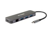 Dokkingstasjon - D-Link DUB-2334 - docking station - USB-C - HDMI - GigE - DUB-2334