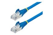 Nettverkskabel - 3m CAT6a Ethernet Cable - Blue - Low Smoke Zero Halogen (LSZH) - 10GbE 500MHz 100W PoE++ Snagless RJ-45 w/Strain Reliefs S/FTP Network Patch Cord - patch cable - 3 m - blue - NLBL-3M-CAT6A-PATCH