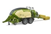 Leketøysbil - Bruder Krone Big Pack 1290 HDP VC with 2 square bales of hay - BR2033